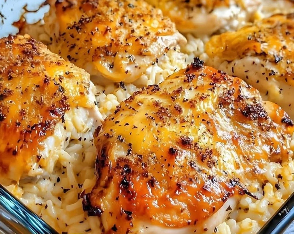 Forgotten Chicken and Rice: A Comforting Family Favorite 🍗🍚 - YummyCooks
